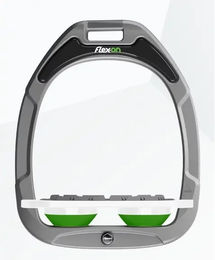 Flex-On Green Composite Flex-On Flat Grip Zügel Aluminium Weiß Grün – Bild 1 von 1