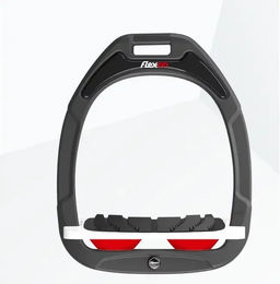 Flex-On Green Composite Griffstangen schräg Anthrazit Weiß Rot – Bild 1 von 1