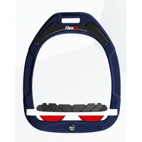 Produktbild von Flex-On Green Composite Neigung Grip Reitstiefel Marine Weiß Rot