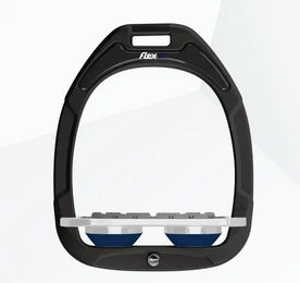 Flex-On Green Composite Platte Grip Steigbügel Schwarz Grau Marine – Bild 1 von 1