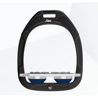 Produktbild von Flex-On Green Composite Platte Grip Steigbügel Schwarz Grau Marine
