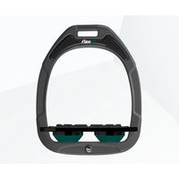 Produktbild von Flex-On Green Composite Plattengriffe Anthrazit Schwarz Grün