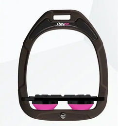 Flex-On Green Composite Plattenschnallen Grip in Braun Schwarz Rosa – Bild 1 von 1