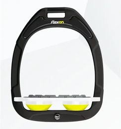 Flex-On Green Composite Plattenstützen Grip Schwarz Weiß Gelb – Bild 1 von 1