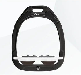Flex-On Green Composite Sättelplatten Ultra Grip Schwarz Weiß Braun – Bild 1 von 1