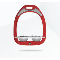 Produktbild von Flex-On Green Composite Sattel mit flacher Ultra Grip in Bordeaux/Grau