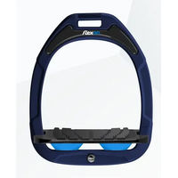 Produktbild von Flex-On Green Composite Sattel mit Schräggriff in Marine Schwarz Blau