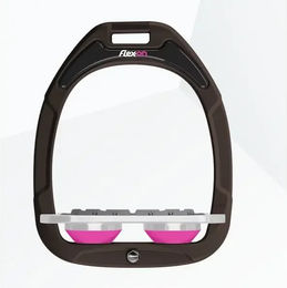 Flex-On Green Composite Schenkelpads in Schenkelbraun Grau Rosa – Bild 1 von 1