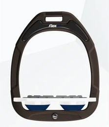 Flex-on Green Composite Schnallen Plat Grip in Braun Weiß und Marine – Bild 1 von 1