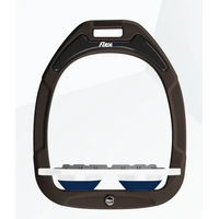 Produktbild von Flex-on Green Composite Schnallen Plat Grip in Braun Weiß und Marine