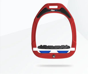 Flex-on Green Composite Schrägtritte Ultra Grip Rot Weiß Blau – Bild 1 von 1