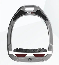 Flex-On Green Composite Ultrasicherheitsneigungseisen aus Aluminium in Weiß und Bordeaux – Bild 1 von 1