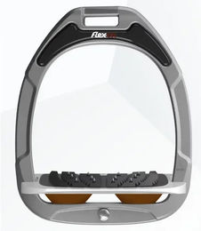 Flex-On Griffstangen schräg aus Aluminium und Green Composite in Grau/Braun – Bild 1 von 1