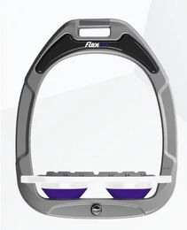 Flex-On Griffzügel aus Green Composite in Aluminium Weiß Violett – Bild 1 von 1