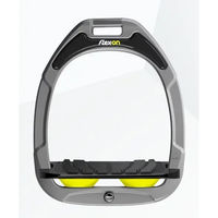 Produktbild von Flex-on Grip Flex-On Neigungssteigbügel aus Composite in Aluminium Schwarz Gelb