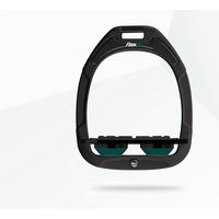 Produktbild von Flex-On Grip-Steigbügel aus Composite in Grün/Schwarz/Grün