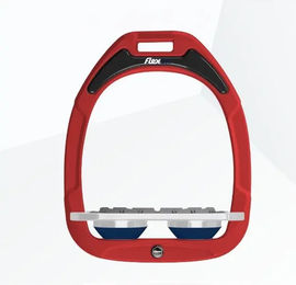Flex-On Grip Steigbügel aus Green Composite in Rot Grau Marine – Bild 1 von 1