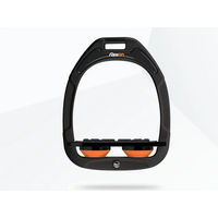 Produktbild von Flex-On Grip Steigbügel Green Composite in Grün Schwarz Orange