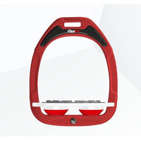 Produktbild von Flex-on Grip Steigbügel Green Composite in Rot Weiß Rot