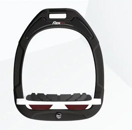 Flex-On Grip Steigbügel Green Composite in Schwarz Weiß oder Bordeaux – Bild 1 von 1