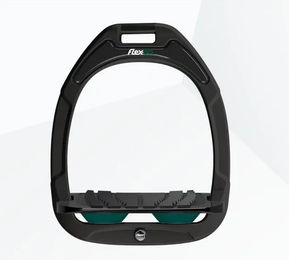 Flex-On Grip Steigbügel Green Composite Schwarz Grün – Bild 1 von 1