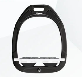 Flex-On Grip Steigbügel Green Composite Schwarz Weiß Schwarz – Bild 1 von 1