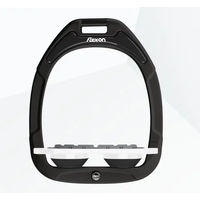 Produktbild von Flex-On Grip Steigbügel Green Composite Schwarz Weiß Schwarz