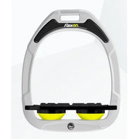 Produktbild von Flex-On Grip Steigbügel Platte Green Composite Weiß Schwarz Gelb