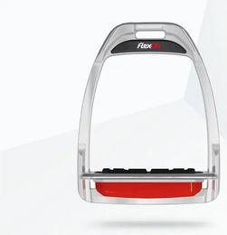 Flex-On Hunter Aluminium Steigbügel Flach Grip Violett – Bild 1 von 1