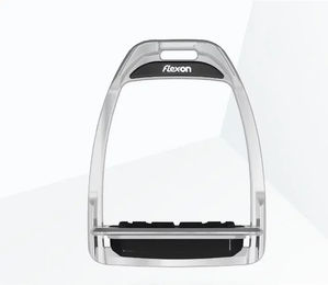 Flex-On Hunter H Aluminium Steigbügel mit Plat Grip in Schwarz – Bild 1 von 1