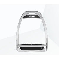 Produktbild von Flex-On Hunter H Aluminium Steigbügel mit Plat Grip in Schwarz