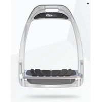 Produktbild von Flex-On Hunter H Aluminium Steigbügel schräg Grau