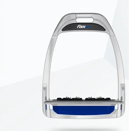 Flex-On Hunter H Aluminium Steigbügel Ultra Grip Blau – Bild 1 von 1