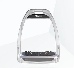 Flex-On Hunter H Aluminium Steigbügel Ultra Grip Grau – Bild 1 von 1