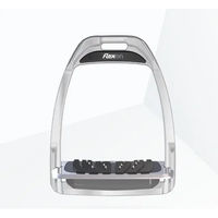 Produktbild von Flex-On Hunter H Aluminium Steigbügel Ultra Grip Grau