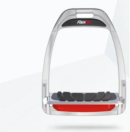 Flex-On Hunter H Aluminium Steigbügel Winklig Grip Lila – Bild 1 von 1