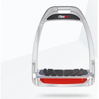 Produktbild von Flex-On Hunter H Aluminium Steigbügel Winklig Grip Lila