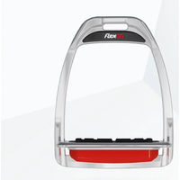 Produktbild von Flex-On Hunter H Platte Grip Steigbügel Schwarz Lila