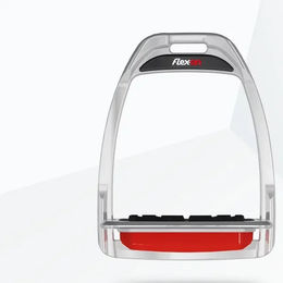 Flex-On Hunter H Platte Grip Steigbügel Schwarz/Schwarz/Rosa – Bild 1 von 1