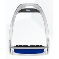 Produktbild von Flex-On Hunter H Sattel mit flachem Grip in Schwarz/Schwarz/Blau