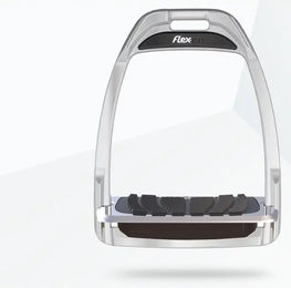 Flex-On Hunter H Schrägsteigbügel Grip Schwarz Braun – Bild 1 von 1