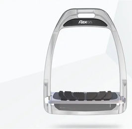 Flex-On Hunter H Schrägsteigbügel Grip Schwarz Grau – Bild 1 von 1