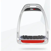 Produktbild von Flex-On Hunter H Schrägsteigbügel Grip Schwarz Rot