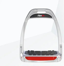 Flex-On Hunter H Schrägsteigbügel Grip Schwarz/Schwarz/Plum – Bild 1 von 1