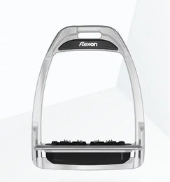 Flex-On Hunter H Steigbügel aus Aluminium in Schwarz/Aluminium – Bild 1 von 1