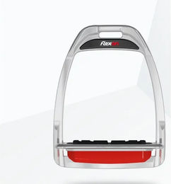 Flex-On Hunter H Steigbügel mit Platte Grip in Schwarz/Schwarz/Grün – Bild 1 von 1