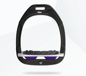 Flex-On Neigte Steigbügel Green Composite in Grün Grau Violett – Bild 1 von 1