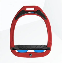 Flex-On Neigung Steigbügel Green Composite Grip Rot Schwarz Blau – Bild 1 von 1