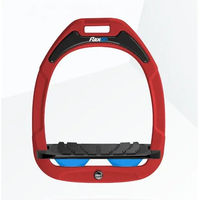 Produktbild von Flex-On Neigung Steigbügel Green Composite Grip Rot Schwarz Blau