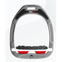 Produktbild von Flex-On Neigungsbügel Grip aus Aluminium in Weiß-Rot mit Green Composite